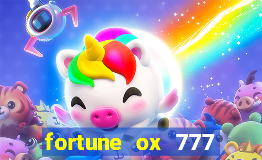 fortune ox 777 fortuna 77